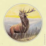 Jagdscheiben "Hirsch", Art.-Nr. 8003