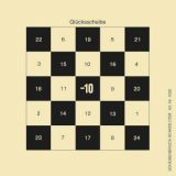 Luftgewehr Glücksscheiben. "Schachbrettmuster", Art.-Nr. 1030