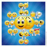 Luftgewehr Glücksscheiben "Smiley", Art.-Nr. 1926