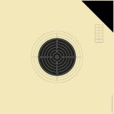 Kleinkaliber Probescheiben, Art.-Nr. 3000 P