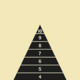 Luftgewehr Glücksscheiben, "Pyramide", Art.-Nr. 3931