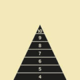 Luftgewehr Glücksscheiben, “Pyramide”, Art.-Nr. 3931