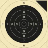 Pistole Scheibenspiegel, Probescheiben, Art.-Nr. 4400 P