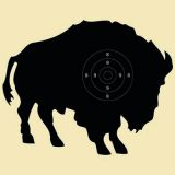 Motivscheiben "Bison", Art.-Nr. 4601