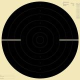 Schnellfeuer, Scheiben mit abgedunkelten Ringen, Art.-Nr. 5000 D