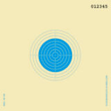 Luftgewehr Scheiben, blau, nummeriert, Art.-Nr. 1000 BN