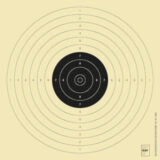 Luftpistole Einzelscheiben, Art.-Nr. 2000 S