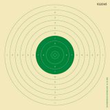 Luftpistole Scheiben, grün, nummeriert, Art.-Nr. 2000 GN